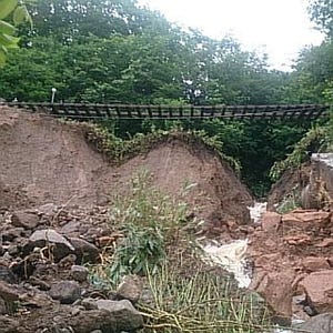 JR北海道、石北本線で盛土流出 - 上川～遠軽間運休、「オホーツク」も影響