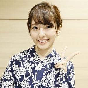 女子高生に人気の歌手･瀧川ありさ、花火大会で"浴衣"熱唱!「感無量です」