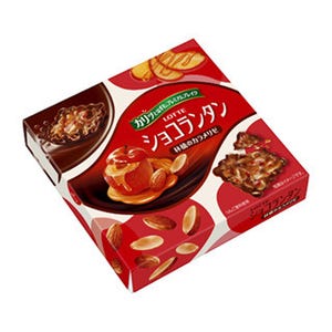 ロッテ、キャラメルとナッツのチョコ菓子「ショコランタン」のりんご味発売