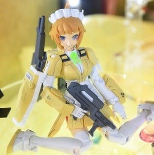 ガンプラ『すーぱーふみな』や『ガンダム 鉄血のオルフェンズ』新商品お披露目 - 「キャラホビ2015」バンダイブース