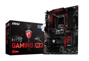 MSI、ゲーミングマザーボードにIntel H170/B150搭載モデルを追加