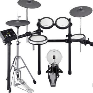 ヤマハ、電子ドラムキックパッド「KP100」と新型電子ドラム「DTX582K」発表