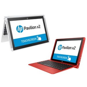 日本HP、Cherry Trail搭載の10.1型デタッチャブル2in1 PC「Pavilion x2」
