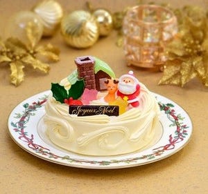 コロンバン、オリジナルバタークリームを使った伝統のXmasケーキを発売