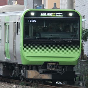 JR東日本E235系、山手線新型車両がデビュー - 乃木坂46、車内広告"初乗り"