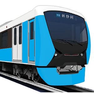 静岡鉄道A3000形、新型車両第1編成のカラーはクリアブルー - 2016年春導入