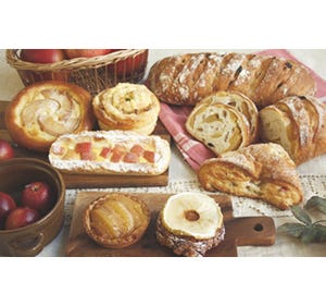 ドンクとミニワン、青森県産りんごを使用したパンのフェア開催