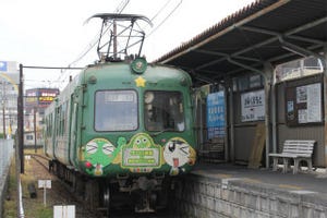 熊本電気鉄道5000形5101A号車、元東急「青ガエル」が引退! 2/14ラストラン