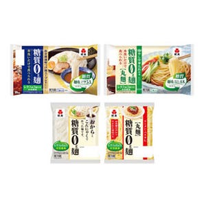 紀文食品、糖質0gのつけ麺と冷やし中華を発売