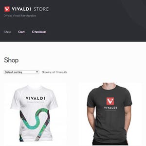ブラウザ「Vivaldi」がオリジナルグッズ販売、日本でも購入可能