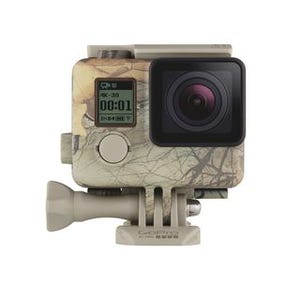 森林や沼地でカモフラージュ撮影、GoPro純正ハウジング「Realtree」