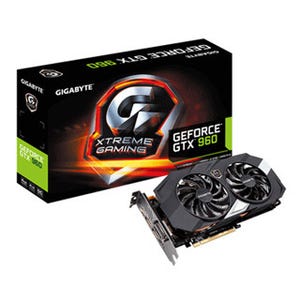 GIGABYTE、選別GPUと高耐久基盤を採用したOC仕様のGeForce GTX 960カード