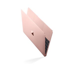 アップル、MacBookをアップデート - Skylake搭載でローズゴールドが追加