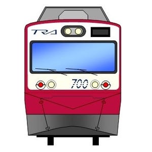 京急電鉄の赤い車体をイメージしたラッピング列車、台湾鉄路で5/12運行開始