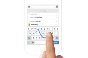 米Google、グーグル検索を統合したiOSキーボード「Gboard」公開