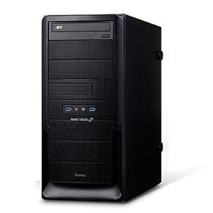 iiyama PC「SENSE∞」、Quadro M4000搭載のクリエイタ―向けミドルタワーPC