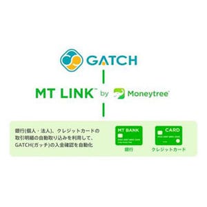 マネーツリー、MT LINKと自動車整備工場向けソフト「GATCH」との連携を発表