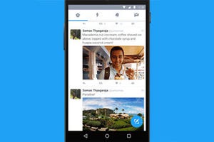 Twitter、Androidアプリのデザイン刷新、スワイプ活用で操作性向上