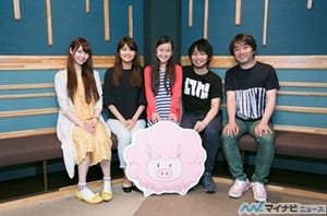 TVアニメ『甘々と稲妻』、7月放送開始! 戸松遥と関智一がアフレコに合流