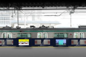 東急電鉄、武蔵小杉駅・溝の口駅でマルチメディアホームドアの実証実験開始