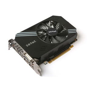 ZOTAC、ショートサイズ基板を採用した3GB版GeForce GTX 1060搭載カード