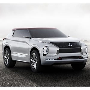 三菱「GT-PHEV Concept」PHEVシステム搭載SUV、パリモーターショーで初披露