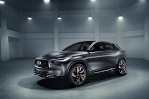 日産「VC-T」エンジン搭載、インフィニティ「QX」モデルコンセプトカー公開