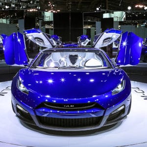 GLM"G4"次世代EVスーパーカーのコンセプト車両、パリモーターショーで発表