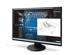 EIZO、新型スタンドとフレームレスデザインの液晶ディスプレイを2モデル