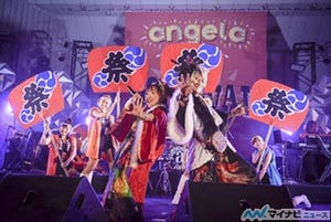 angela、満員の日比谷野音ステージで愛に溢れた大カーニバル開催