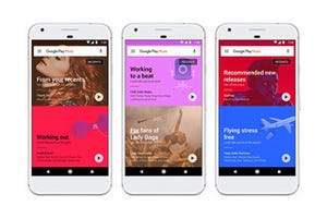 Google Playミュージックがリニューアル、音楽のパーソナライズにAI導入