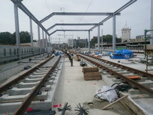 JR九州、折尾駅で「鹿児島本線仮線高架ウォーク」新ホームは1月供用開始へ