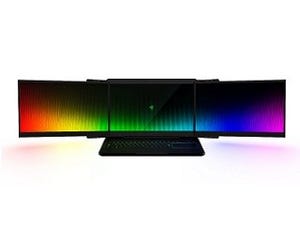 世界初、4K IGZO液晶を3画面備えたゲーミングノートPC「Project Valerie」