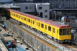 東京メトロ銀座線1000系、特別仕様車両1139編成デビュー! レトロな内外装に