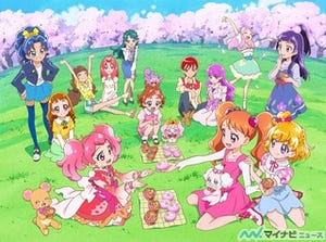 『映画プリキュアドリームスターズ！』、桜満開の花見スチールを公開