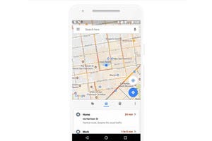 Android版Googleマップ、近くの店や通勤情報を素早く確認できるタブ採用