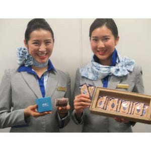 ANA、バレンタインに20万個のチョコレート--パティスリー界のピカソの品も