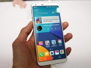 LG、アスペクト比18:9の5.7インチ大画面スマホ「LG G6」 - 狭額縁で本体サイズはコンパクトに