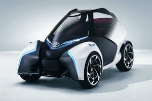 トヨタ「i-TRIL」ジュネーブモーターショーで近未来の都市型モビリティ披露