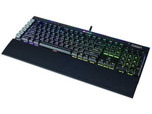 CORSAIR、マクロ登録に特化した専用Gキーを備えるゲーミングキーボード