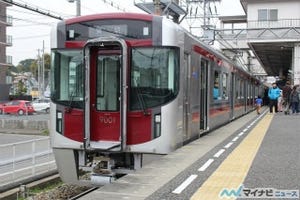 西鉄9000形、新型車両デビューを前に試乗会 - 西鉄福岡(天神)～筑紫間走行