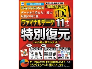 データを失ったときの最後の切り札 - 「ファイナルデータ11plus特別復元版」を試す