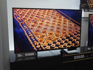 パナソニック、43型で17万円の4K HDR液晶テレビ「EX600」