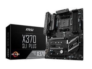 MSI、AMD X370搭載で税別19,480円のSocket AM4マザー「X370 SLI PLUS」