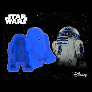 『スター･ウォーズ』R2-D2の立体型シリコントレーが登場、氷やチョコ作りに