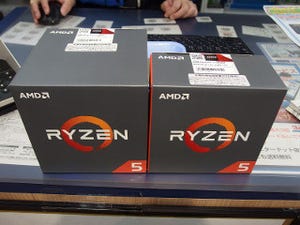 今週の秋葉原情報 - メインストリーム向けの「Ryzen 5」が発売に、超ロングなライザーケーブルも