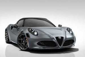 アルファロメオ「4C」に創業107周年記念の特別仕様車、5月から期間限定受注