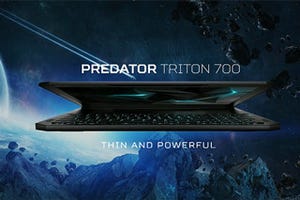 Acer、薄型ゲーミングノート「Triton 700」発表、キーボードを手前に配置