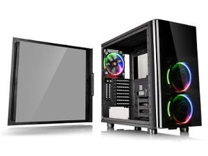 Thermaltake、両サイドに強化ガラスを採用したミドルタワーケース