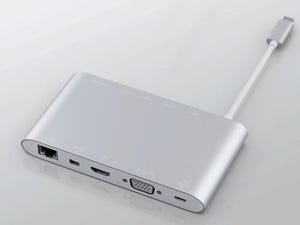 ノートPC向けのUSB Type-C接続ドッキングステーション